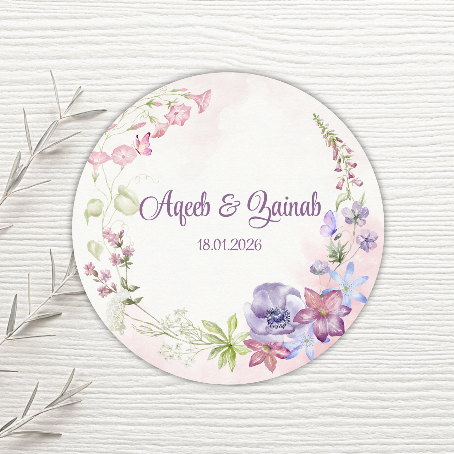Custom 9cm Circle Coaster