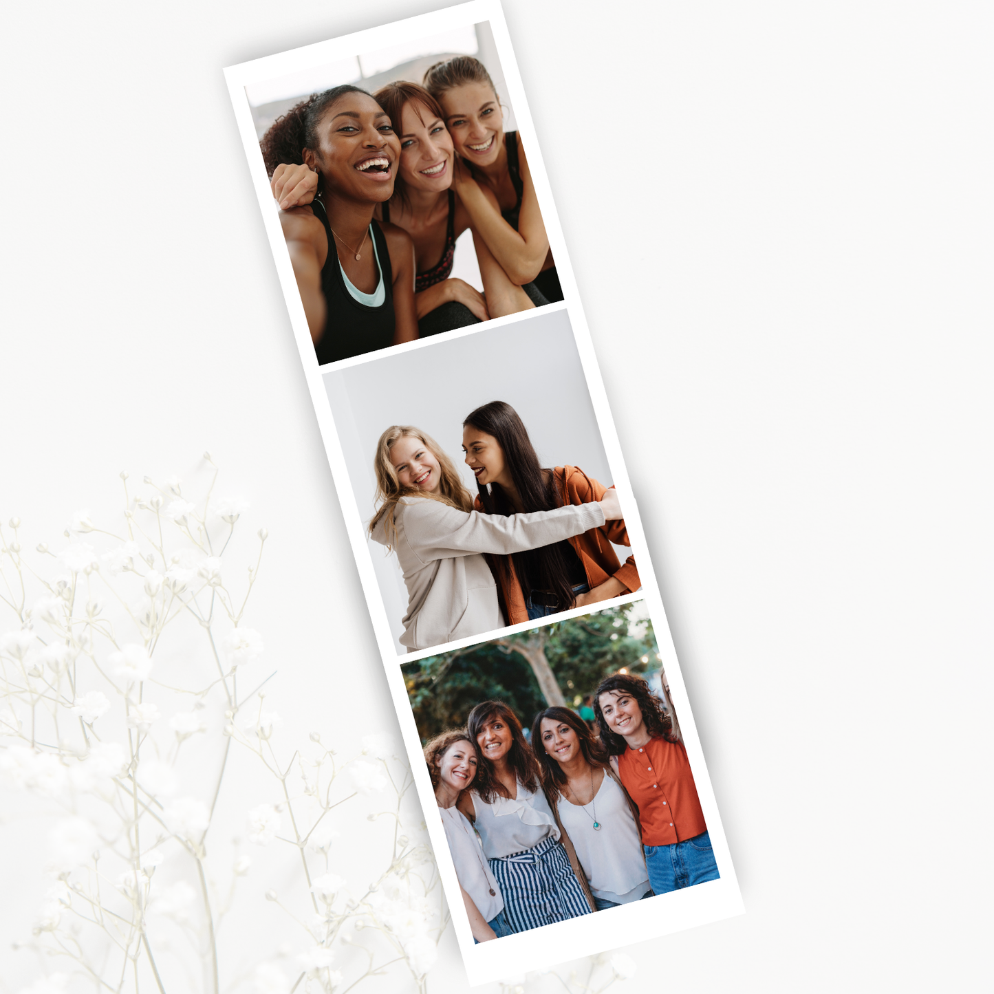 Photo Strip - Simple White