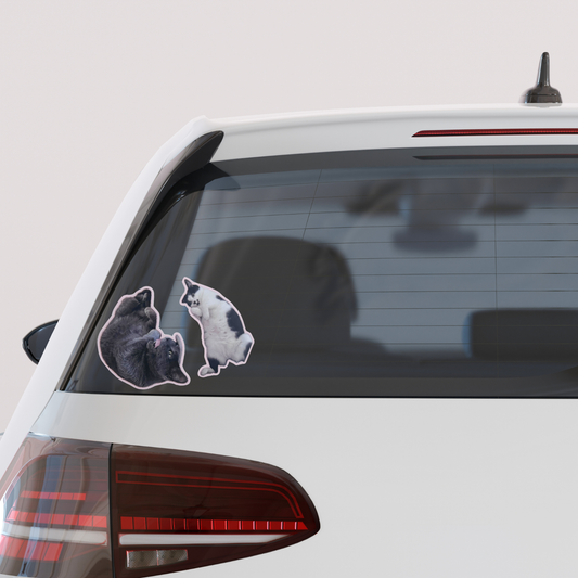 Custom Photo Car Sticker – Ultra Durable & UV Laminated