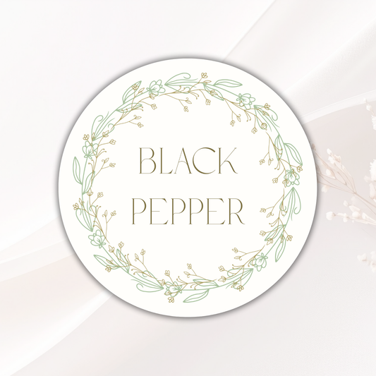 Botanical Wreath Spice and Herb Labels (36)