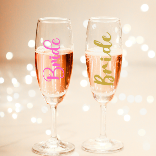 Bride Vinyl Decals