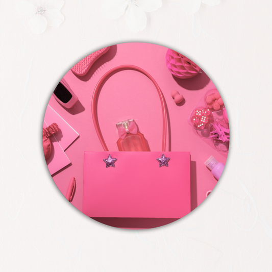 Barbie-Inspired Coasters