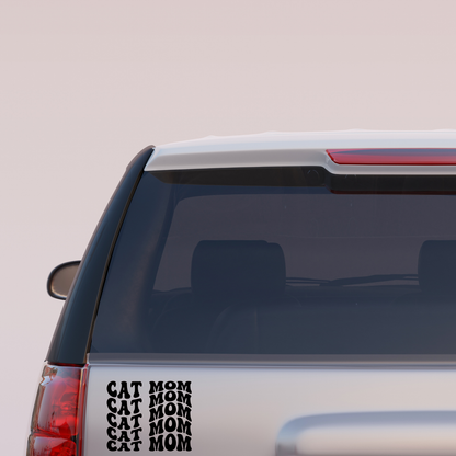 Cat Mom Decals