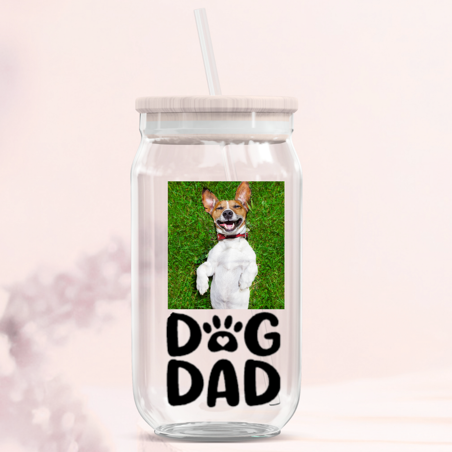 Dog Dad Glass Can Tumbler Collection