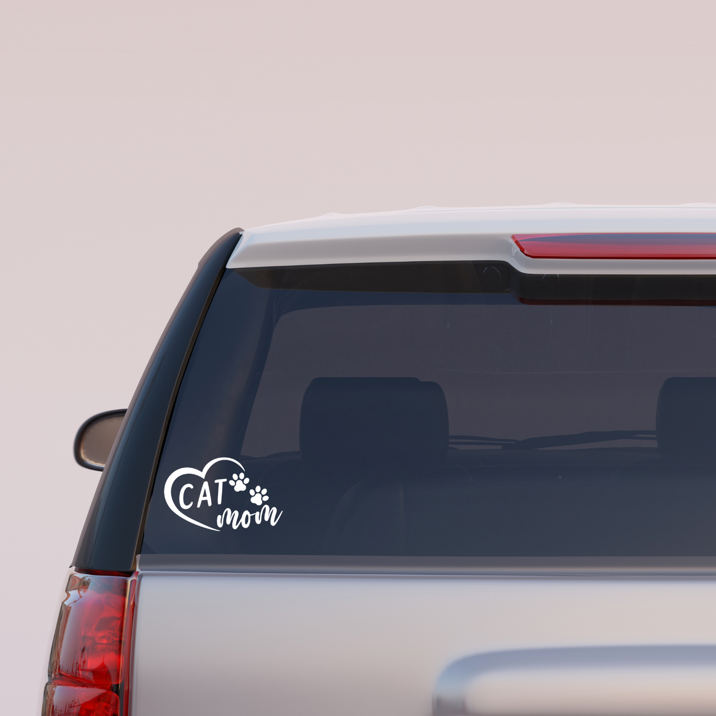 Cat Mom Decals