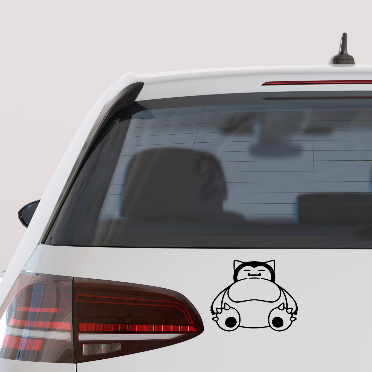 Snorlax Vinyl Decal