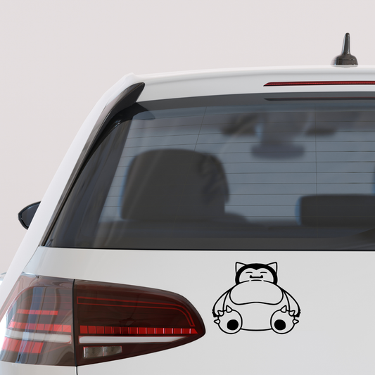 Snorlax Vinyl Decal