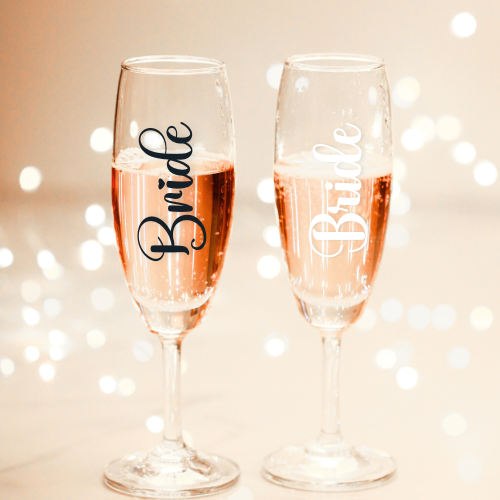 Bride Vinyl Decals