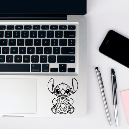 Cute Stitch Doughnut Decal