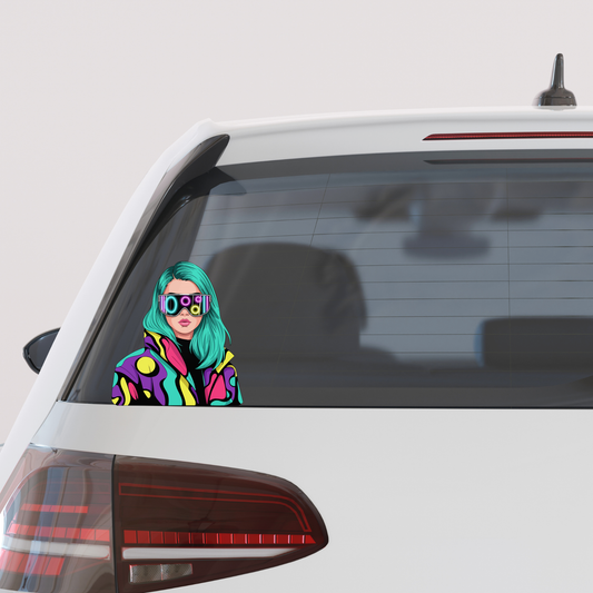 Custom Photo Car Sticker – Ultra Durable & UV Laminated