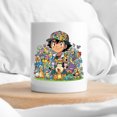 Ash Ketchum Pokémon Mug