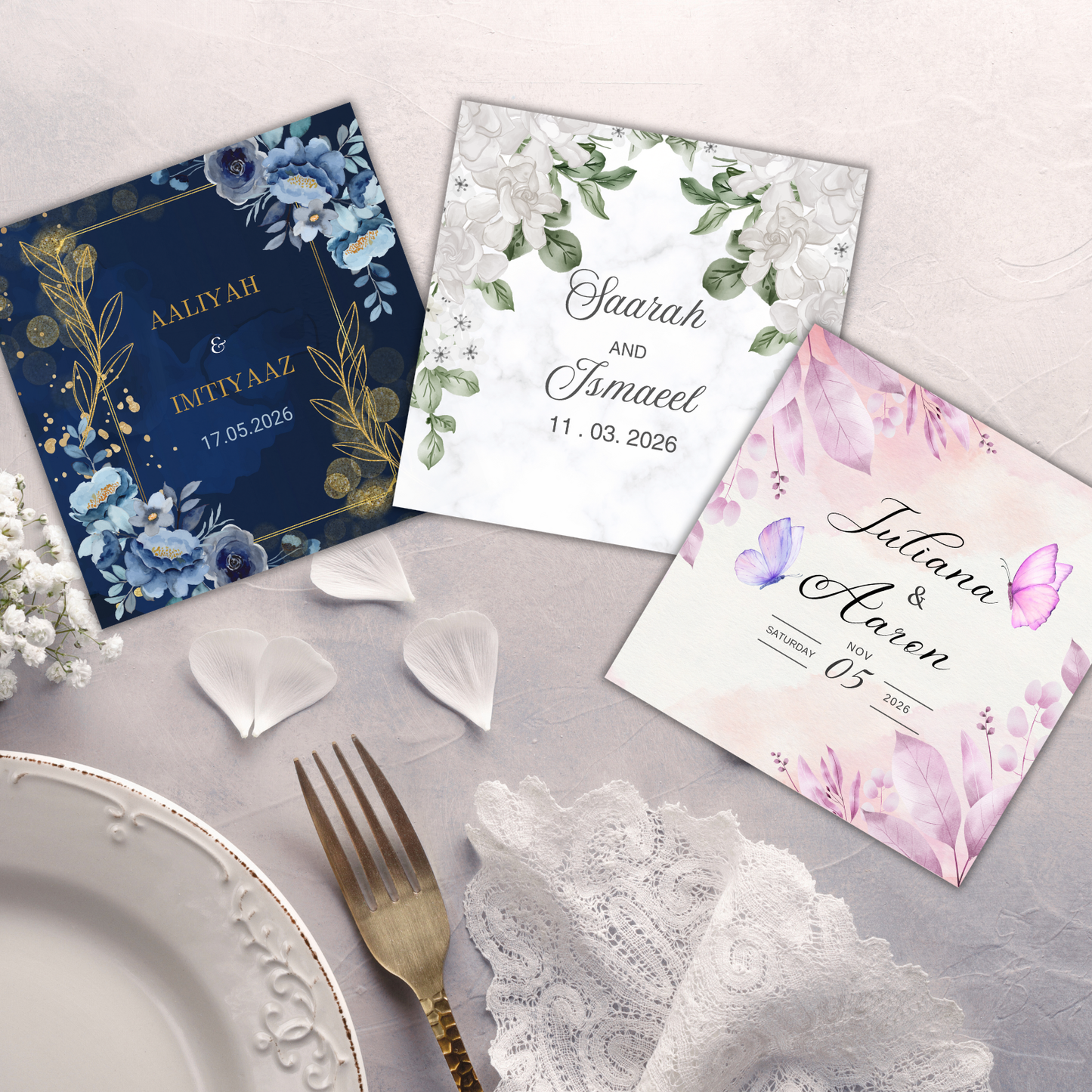 Custom Events Coasters 9cm Square/circle - 50 or more