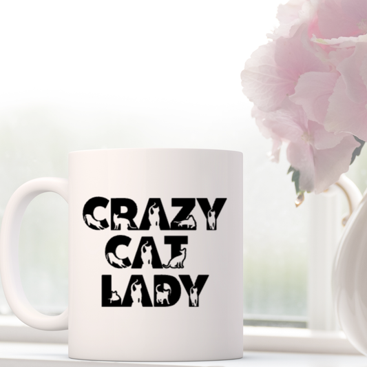 Crazy Cat Lady Mugs