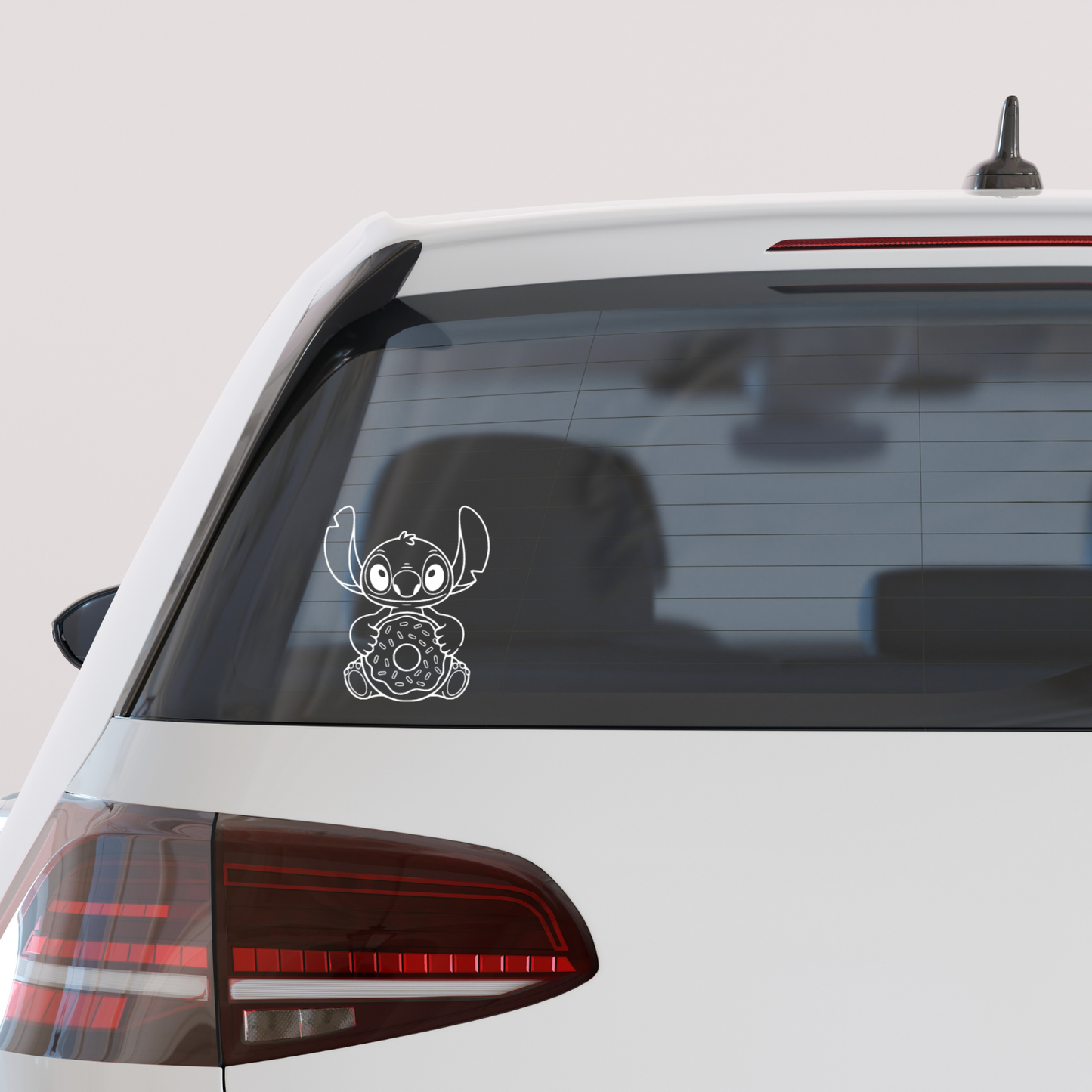 Cute Stitch Doughnut Decal