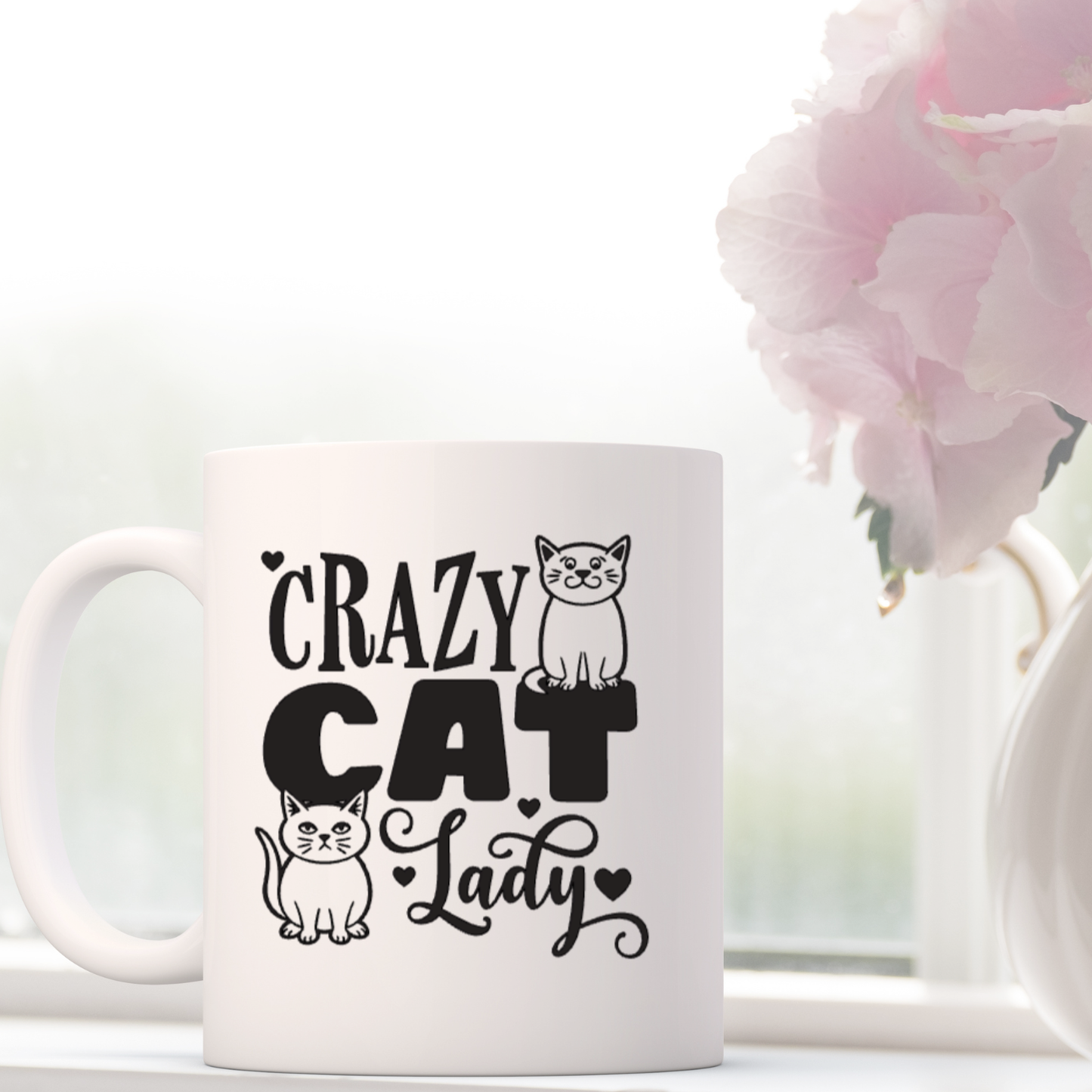 Crazy Cat Lady Mugs