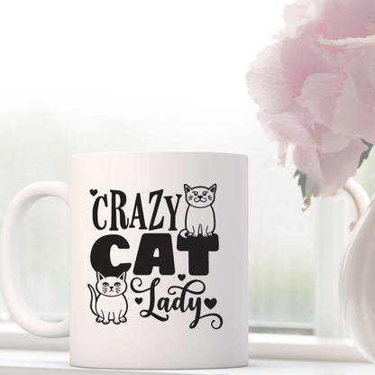 Crazy Cat Lady Mugs