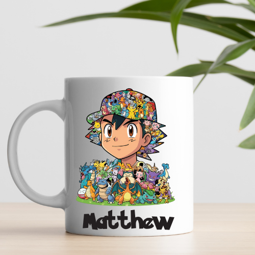 Ash Ketchum Pokémon Mug