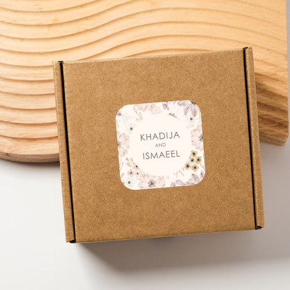 Wedding Sticker – Romantic Neutrals