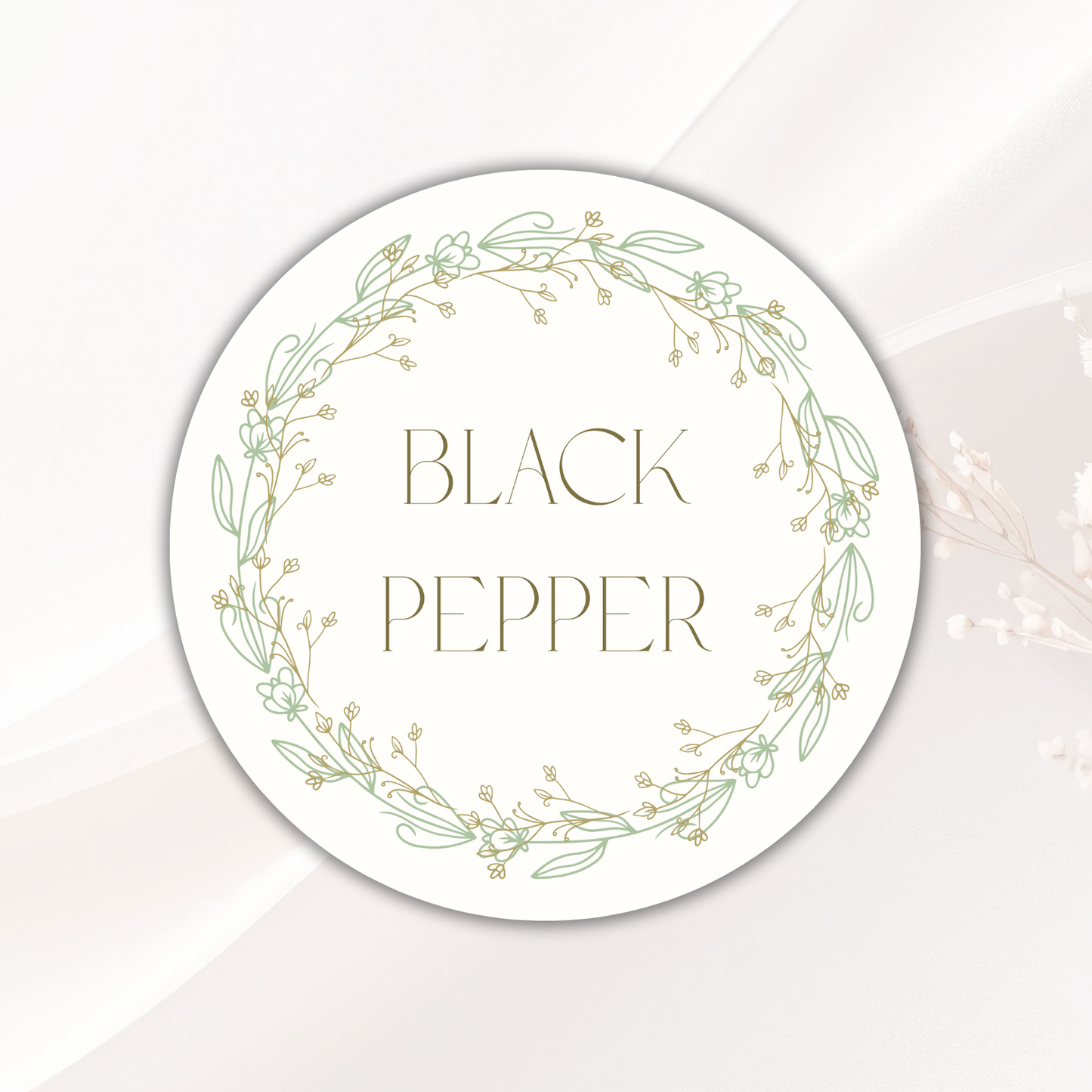 Botanical Wreath Spice and Herb Labels (36)