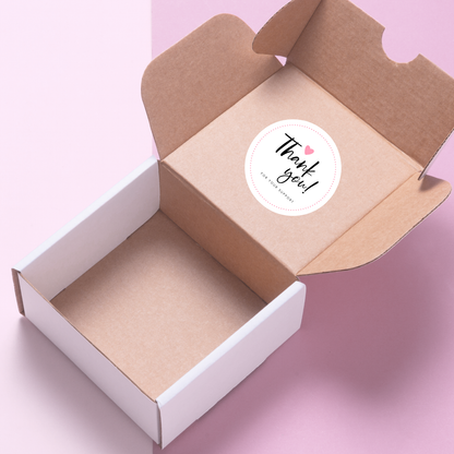 Simple Thank You Sticker