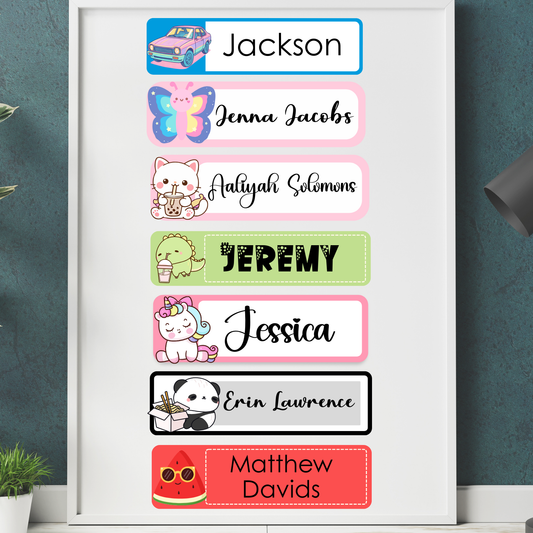The Organised But Make It Cute Label Collection- 20 Pack