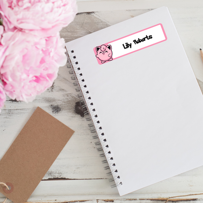 Chibi Pokémon Name Tag Labels - sheets of 20