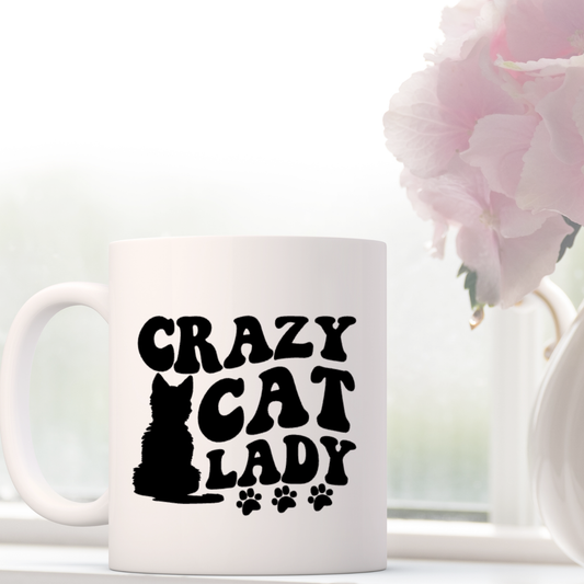 Crazy Cat Lady Mugs