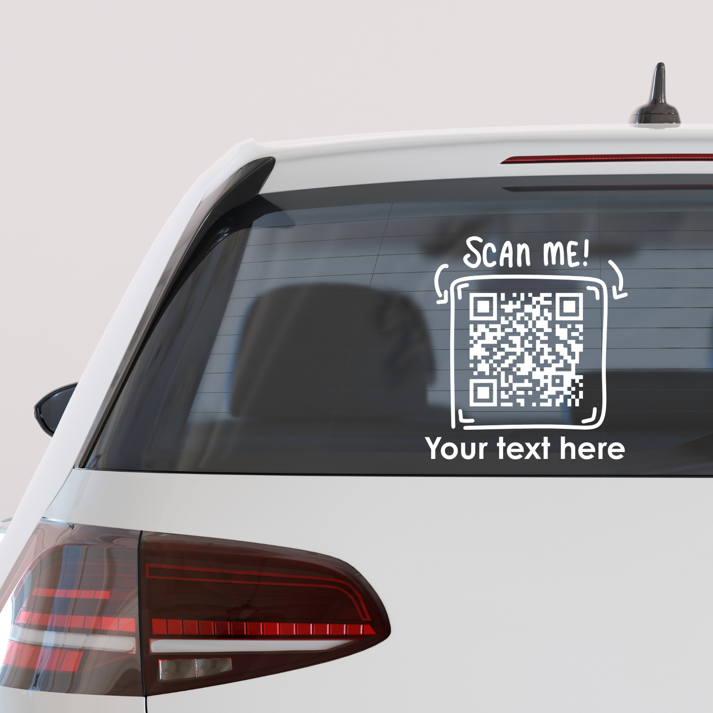 Custom QR Vinyl Decals