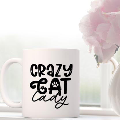 Crazy Cat Lady Mugs