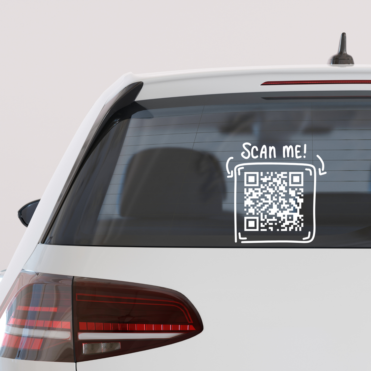 Custom QR Vinyl Decals