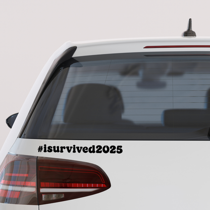 #isurvived2025 decal