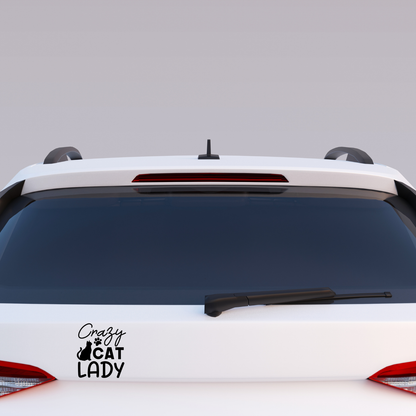 Crazy Cat Lady Decals