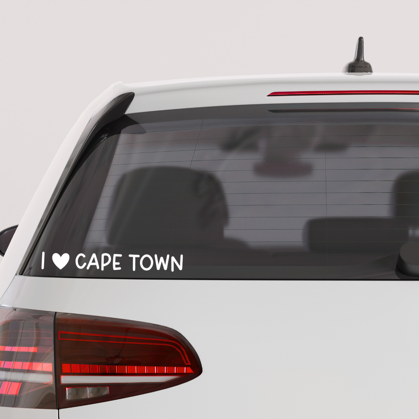 I Heart Cape Town Vinyl Decal