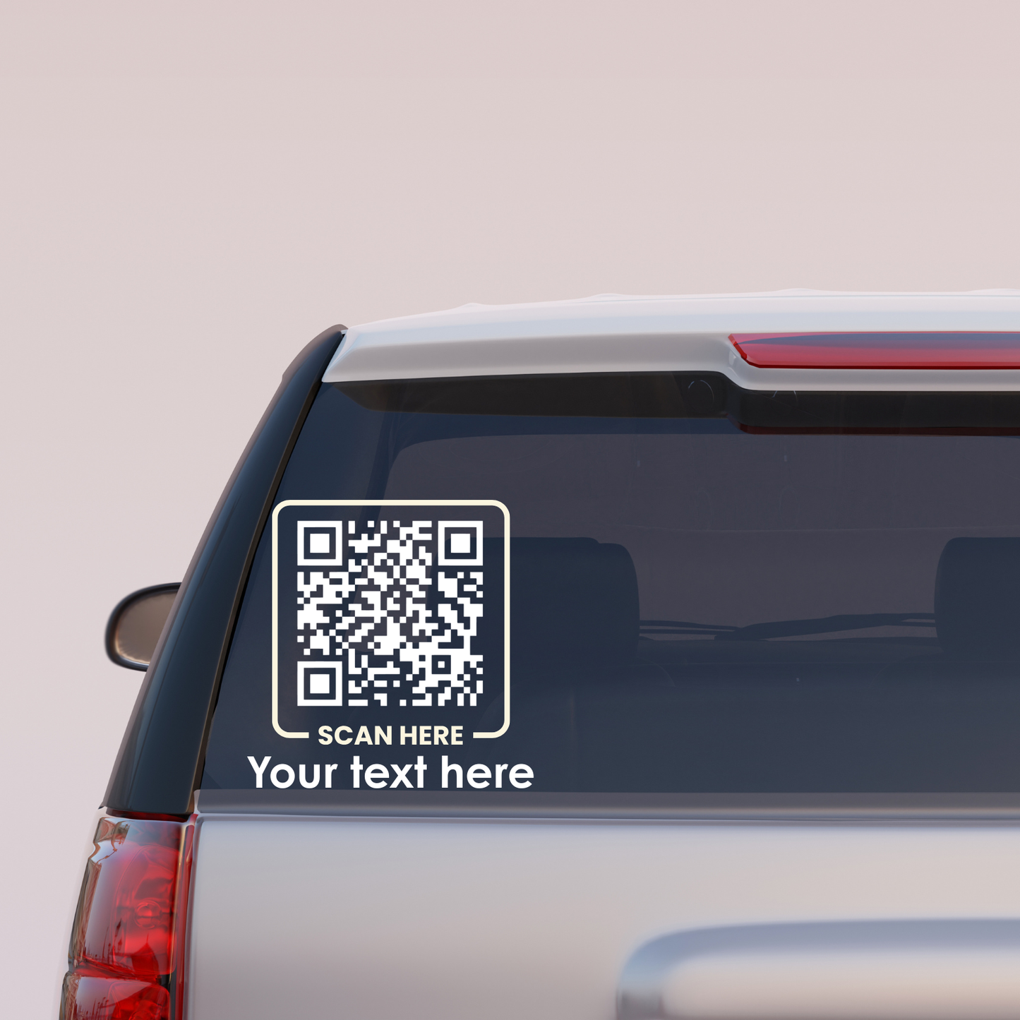 Custom QR Vinyl Decals