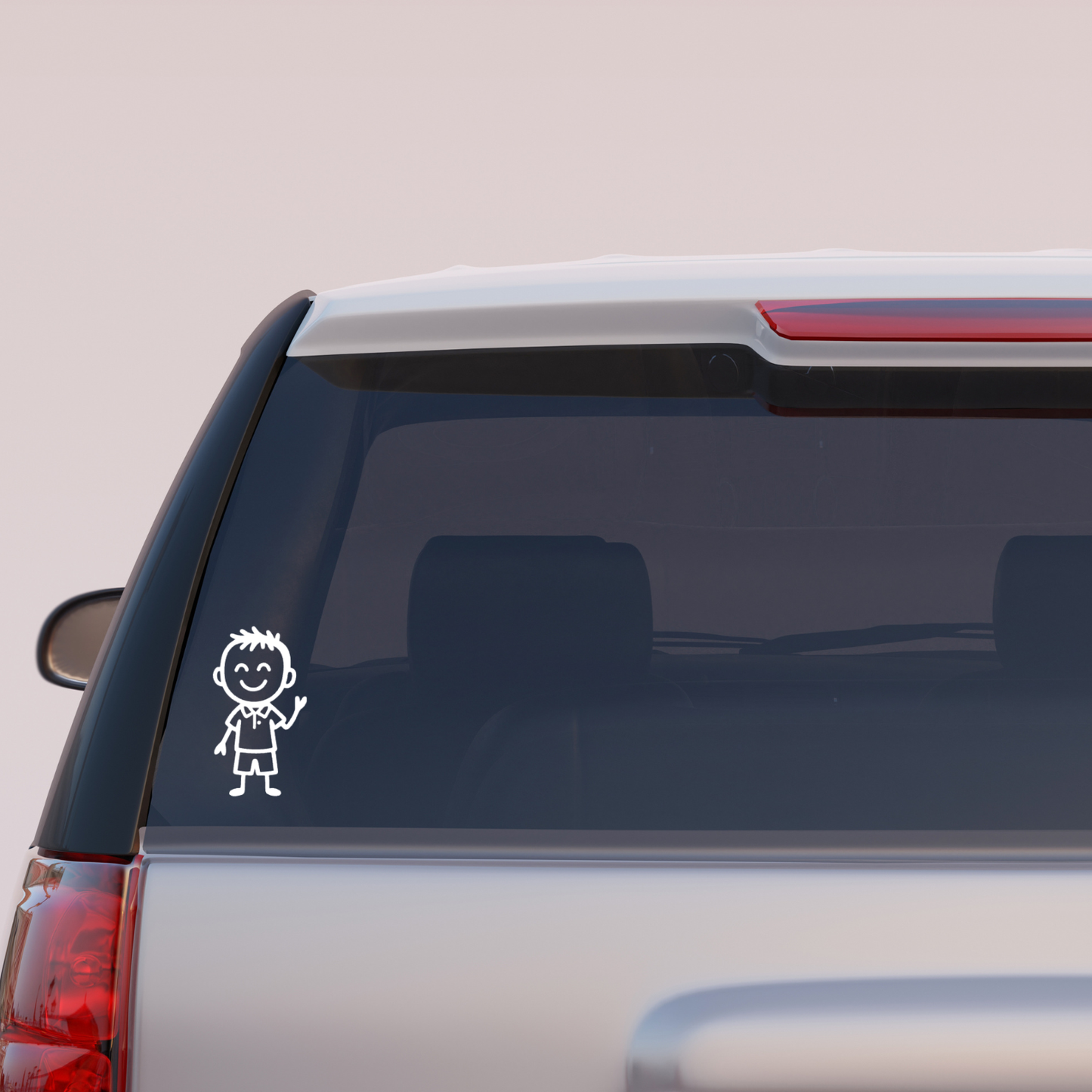 Custom Family Stick Figure Car Decals
