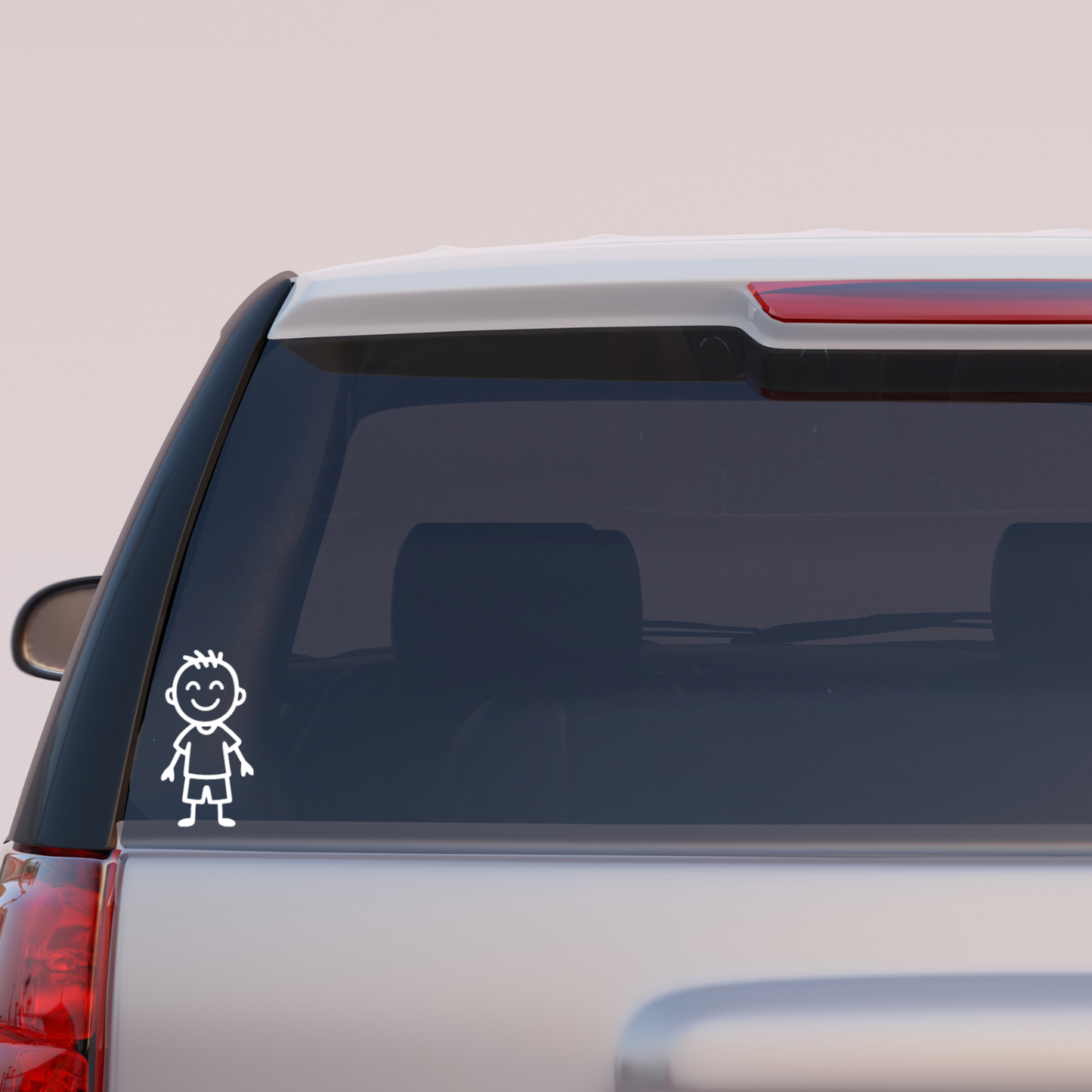 Custom Family Stick Figure Car Decals