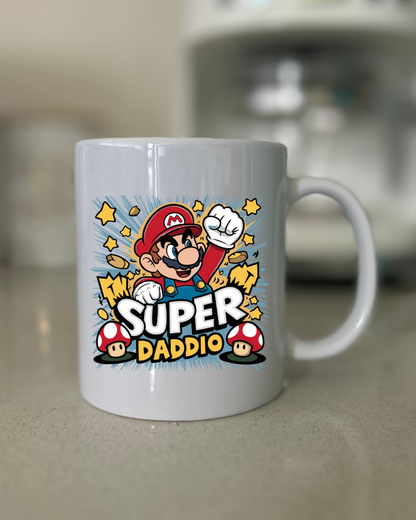 Super Mario Best Dad Mugs
