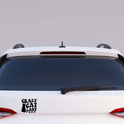 Crazy Cat Lady Decals