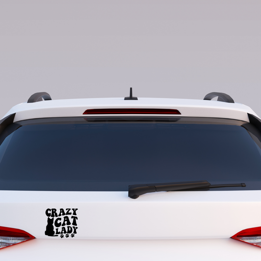 Crazy Cat Lady Decals