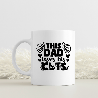 Cat Dad Mug Collection