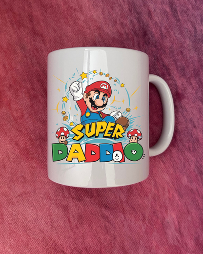 Super Mario Best Dad Mugs