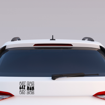 Cat Mom Decals