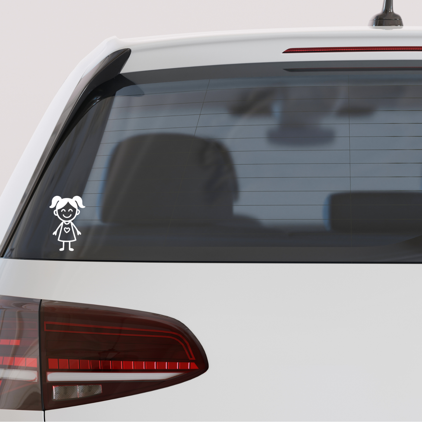 Custom Family Stick Figure Car Decals