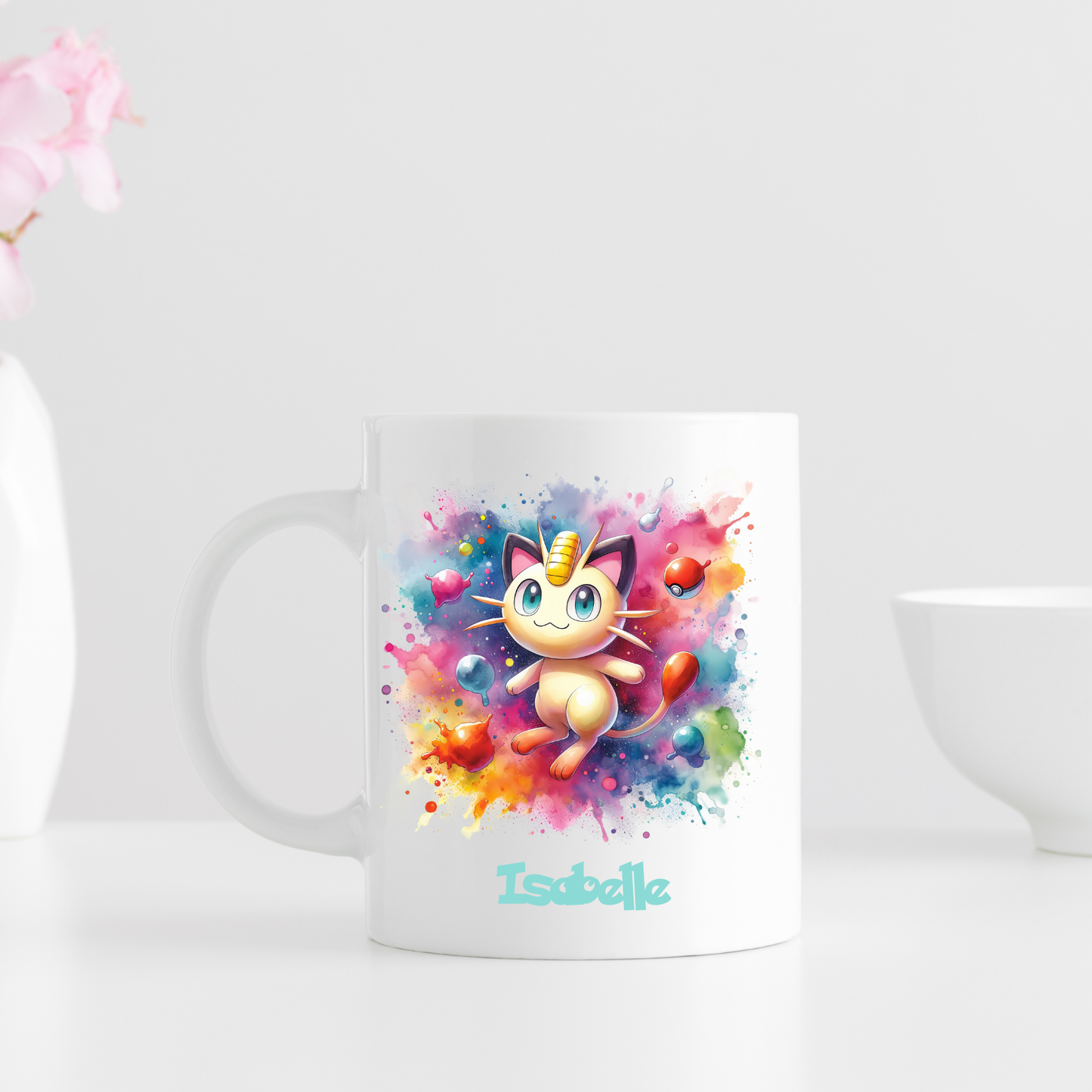 Pokémon Watercolour Mugs