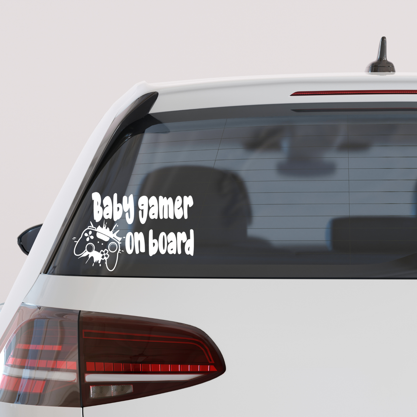 Baby Gamer on Board Decal