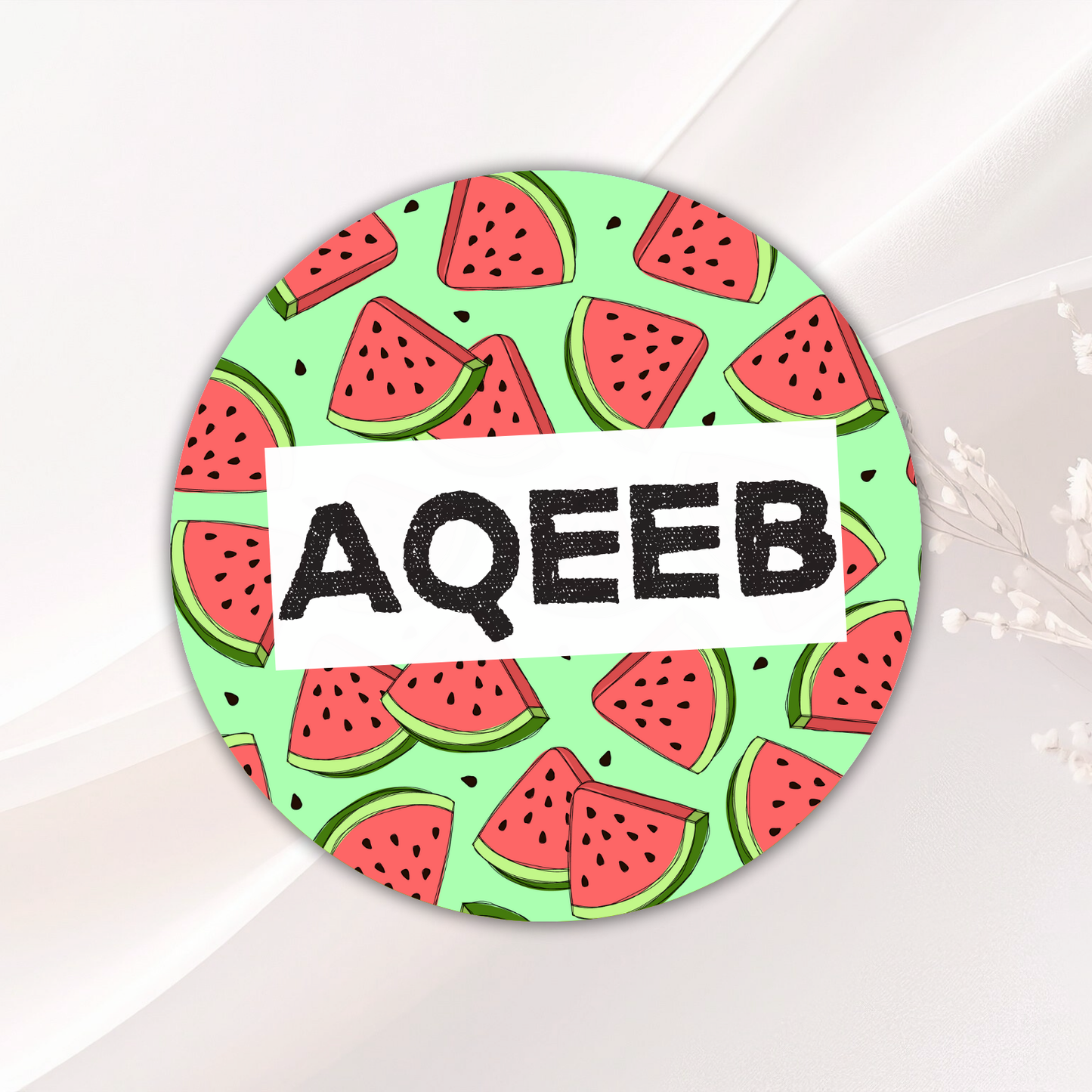 Watermelon Coasters