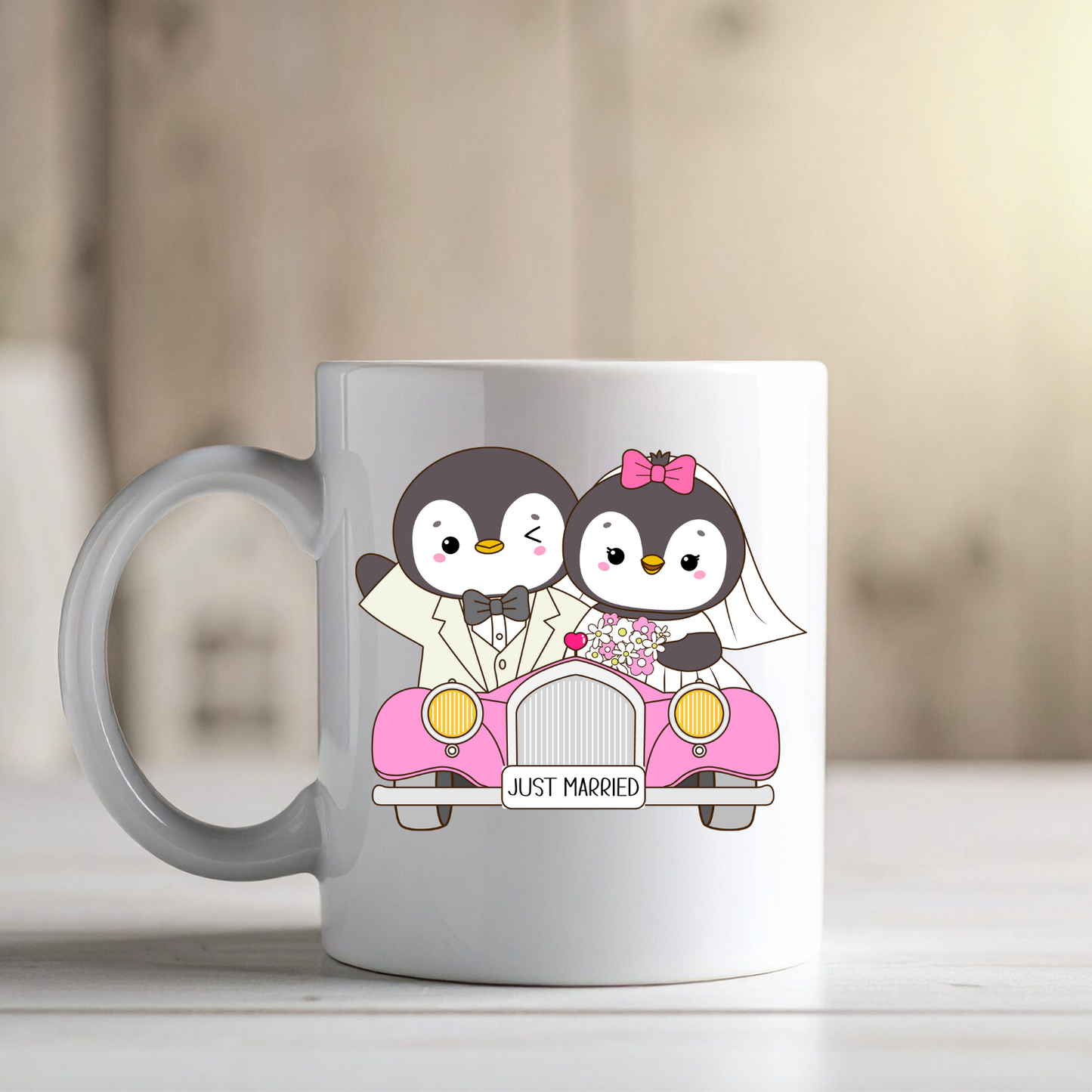 Personalised Just Married Mug Collection