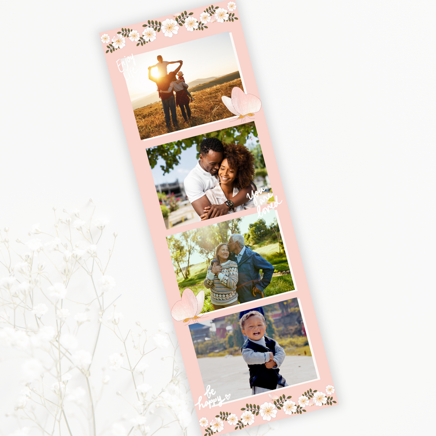 Photo Strip - Pretty in Pink