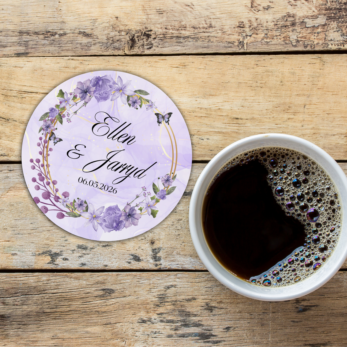 Custom 9cm Circle Coaster