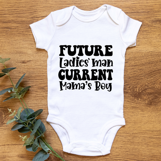 Future Ladies' Man Baby Onesie